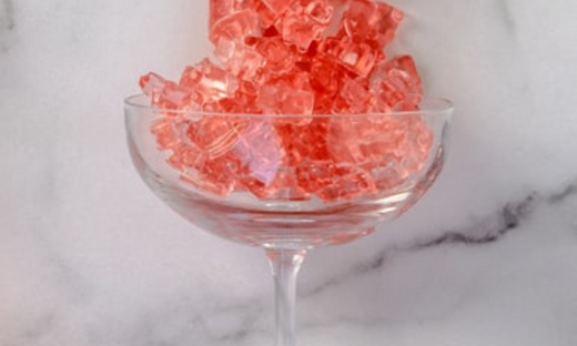 Flower & Champagne Infused Gummies