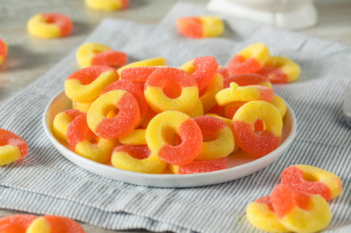 Sour Peach Gummies