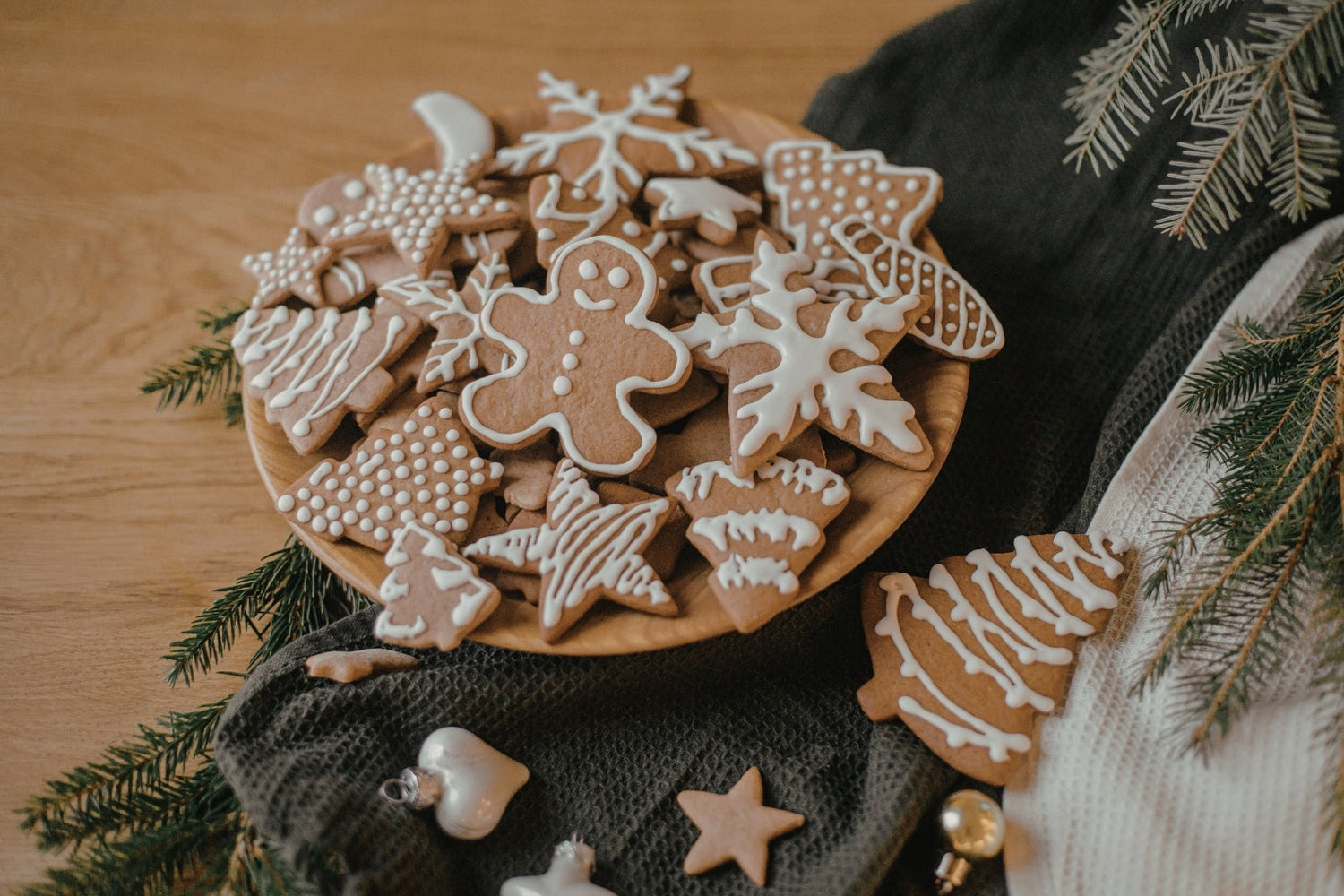 Orange and Clove Infused Homemade Gingerbread Cookies