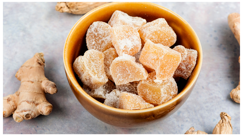 Infused Ginger Chews Candies