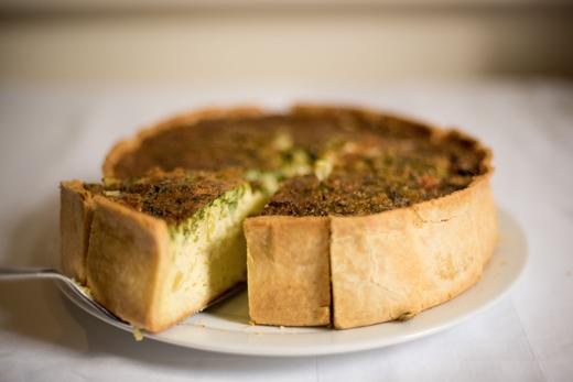 Image of mini christmas quiches made by LEVO.