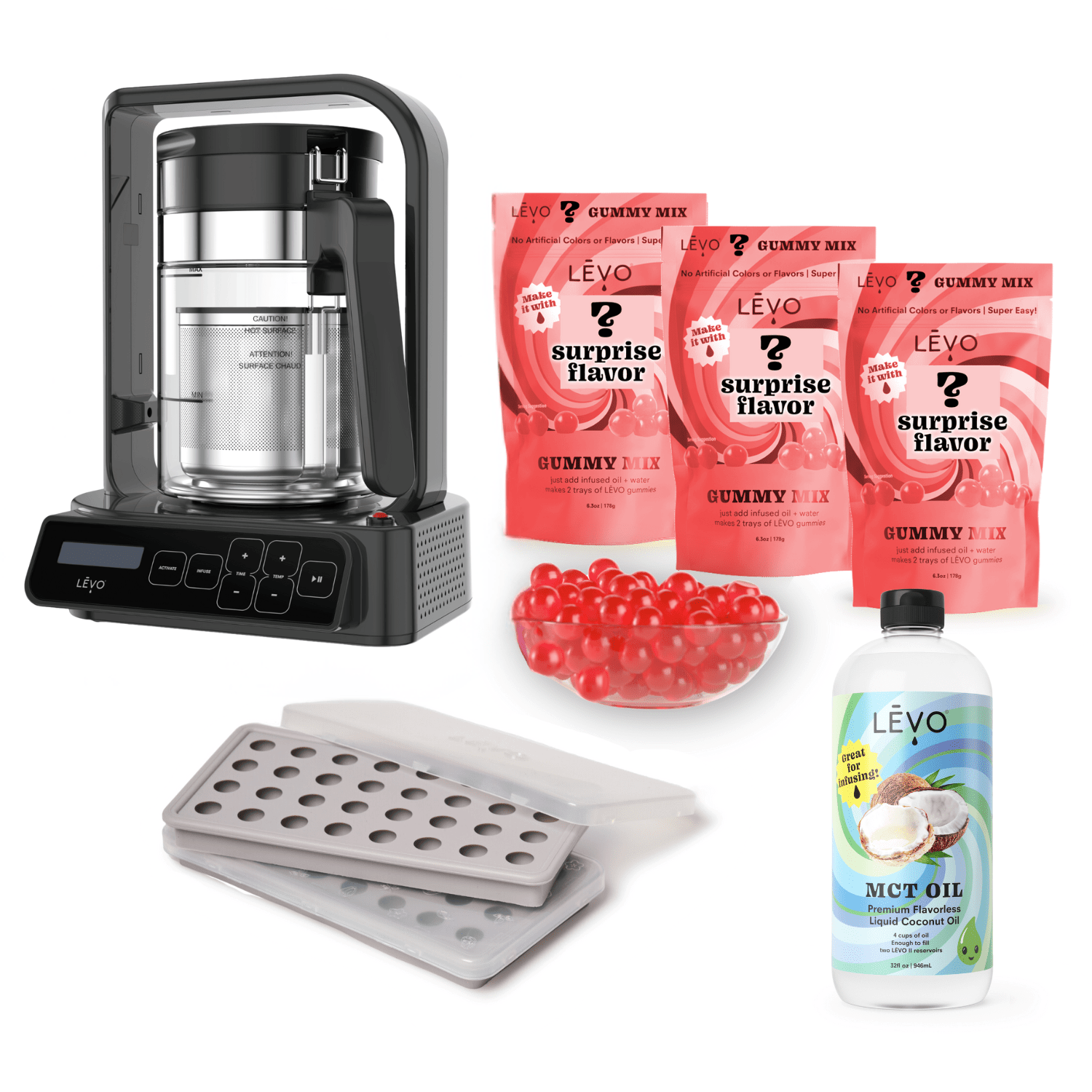 Gummy Edibles Making Kit with LĒVO C