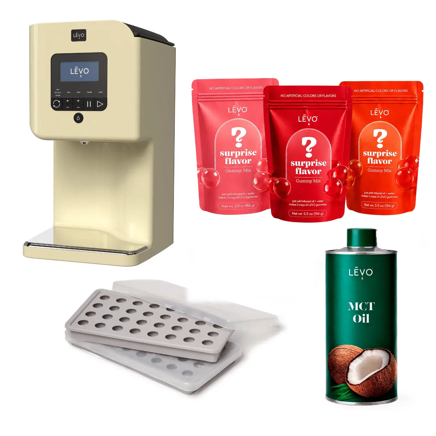 Gummy Edibles Making Kit with LĒVO II+
