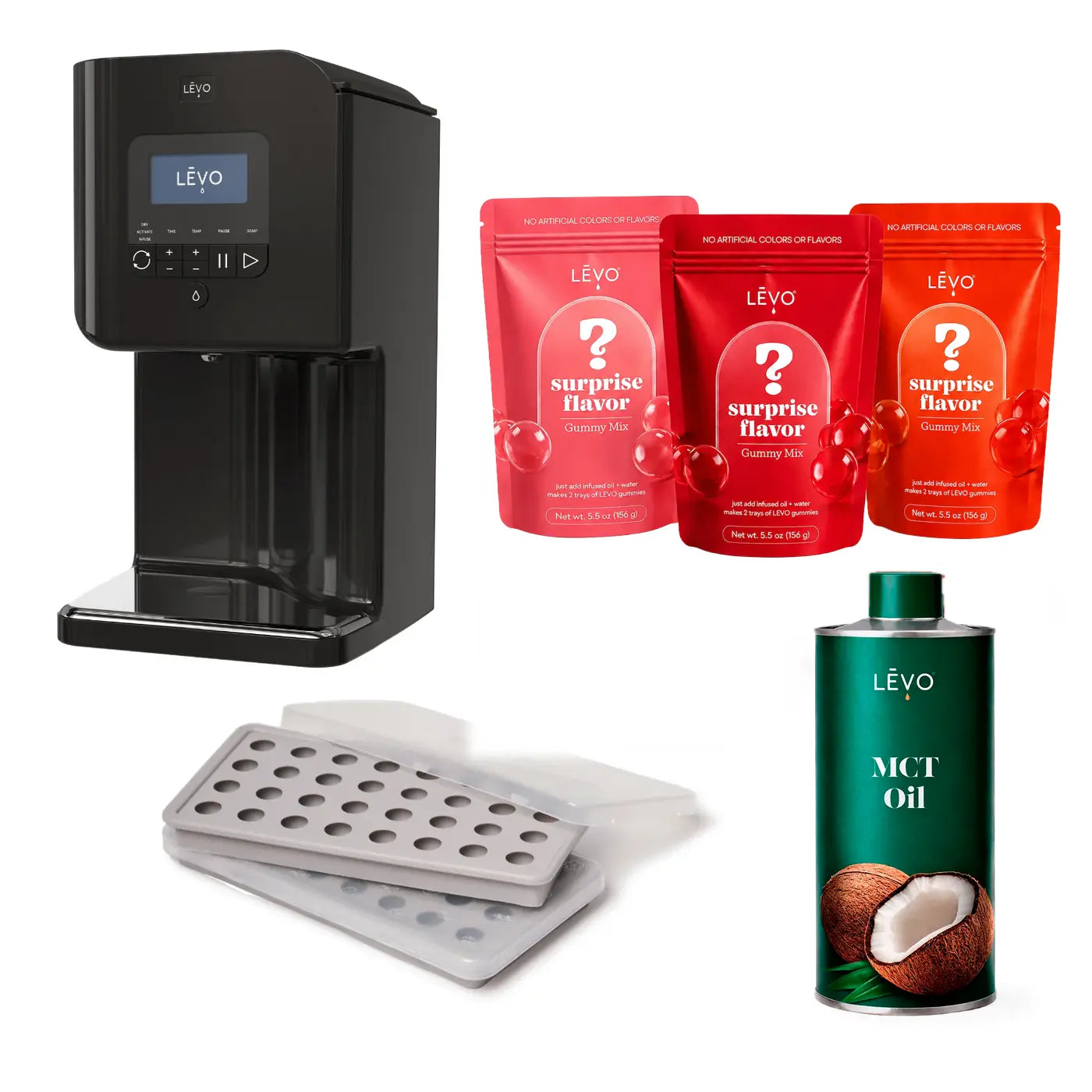 Gummy Edibles Making Kit with LĒVO II+