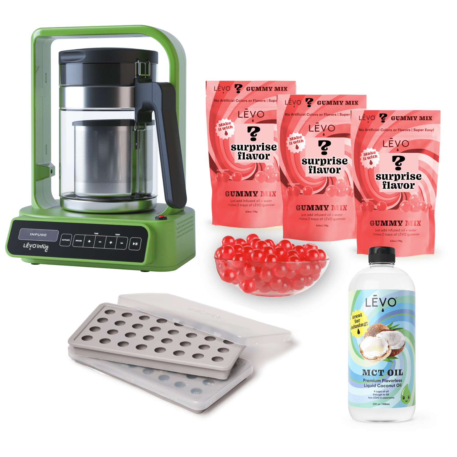 Gummy Edibles Making Kit with LĒVO C