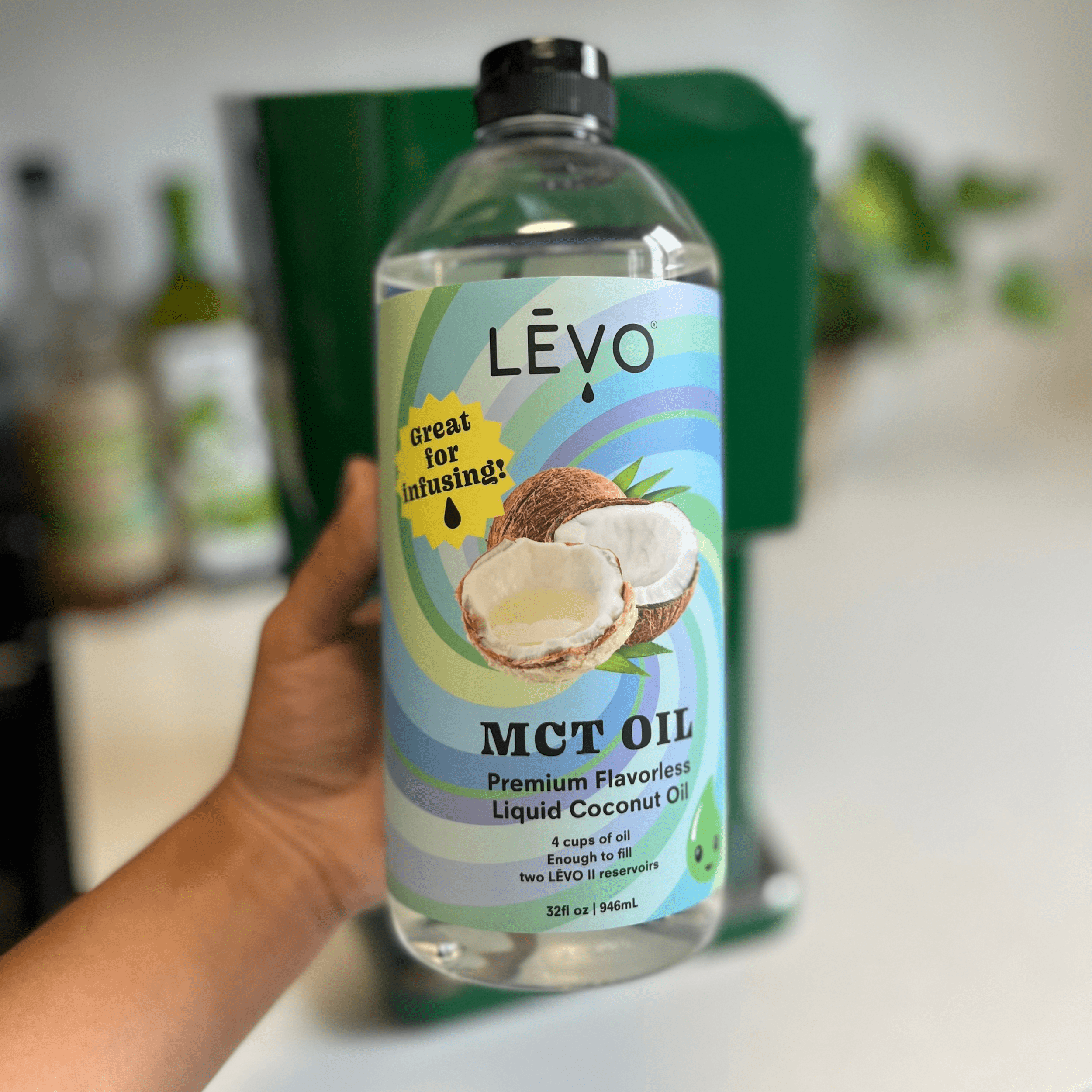 Premium MCT Liquid Coconut Oil 32oz (2 pack)
