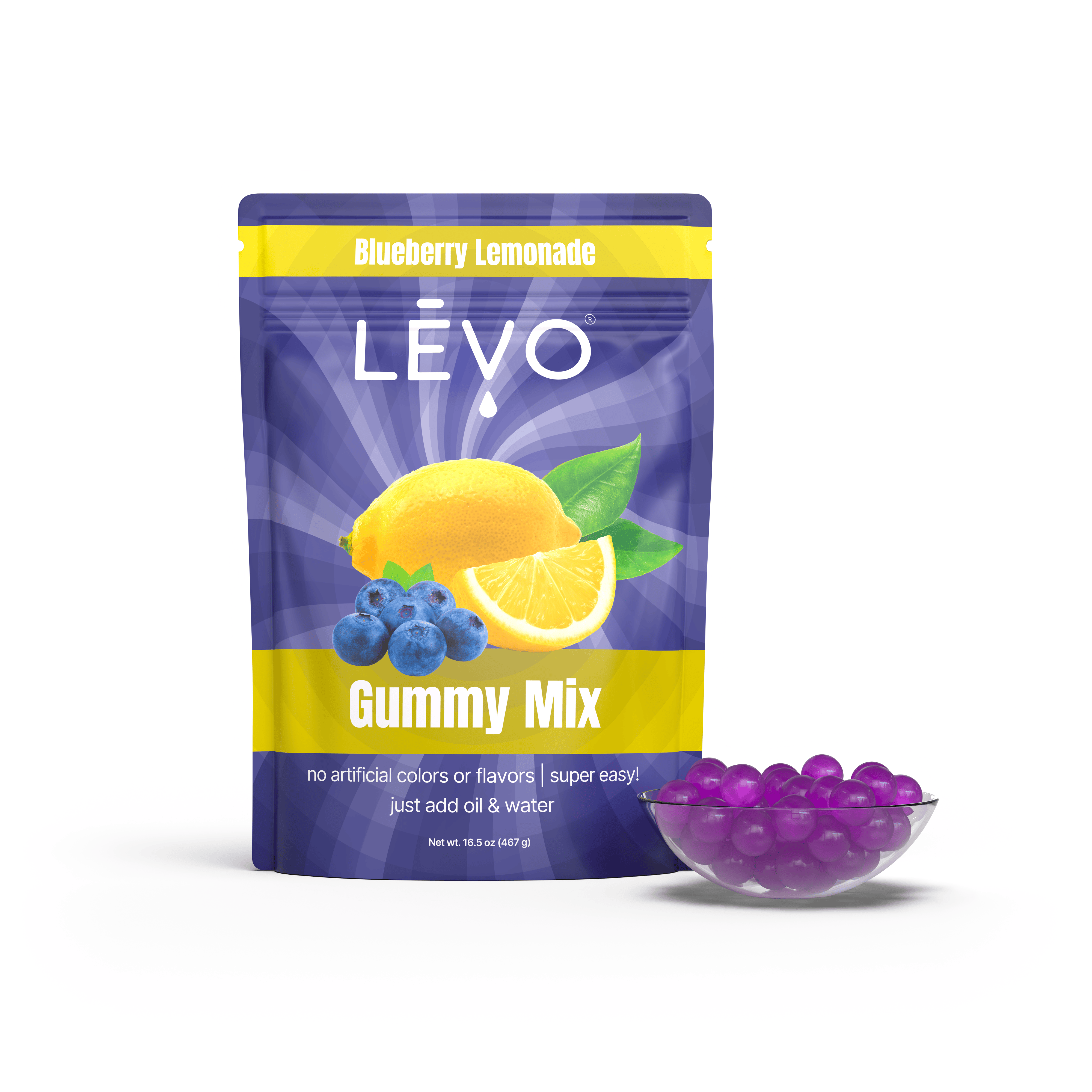 Gummy Mix - Blueberry Lemonade (Bulk Mix)