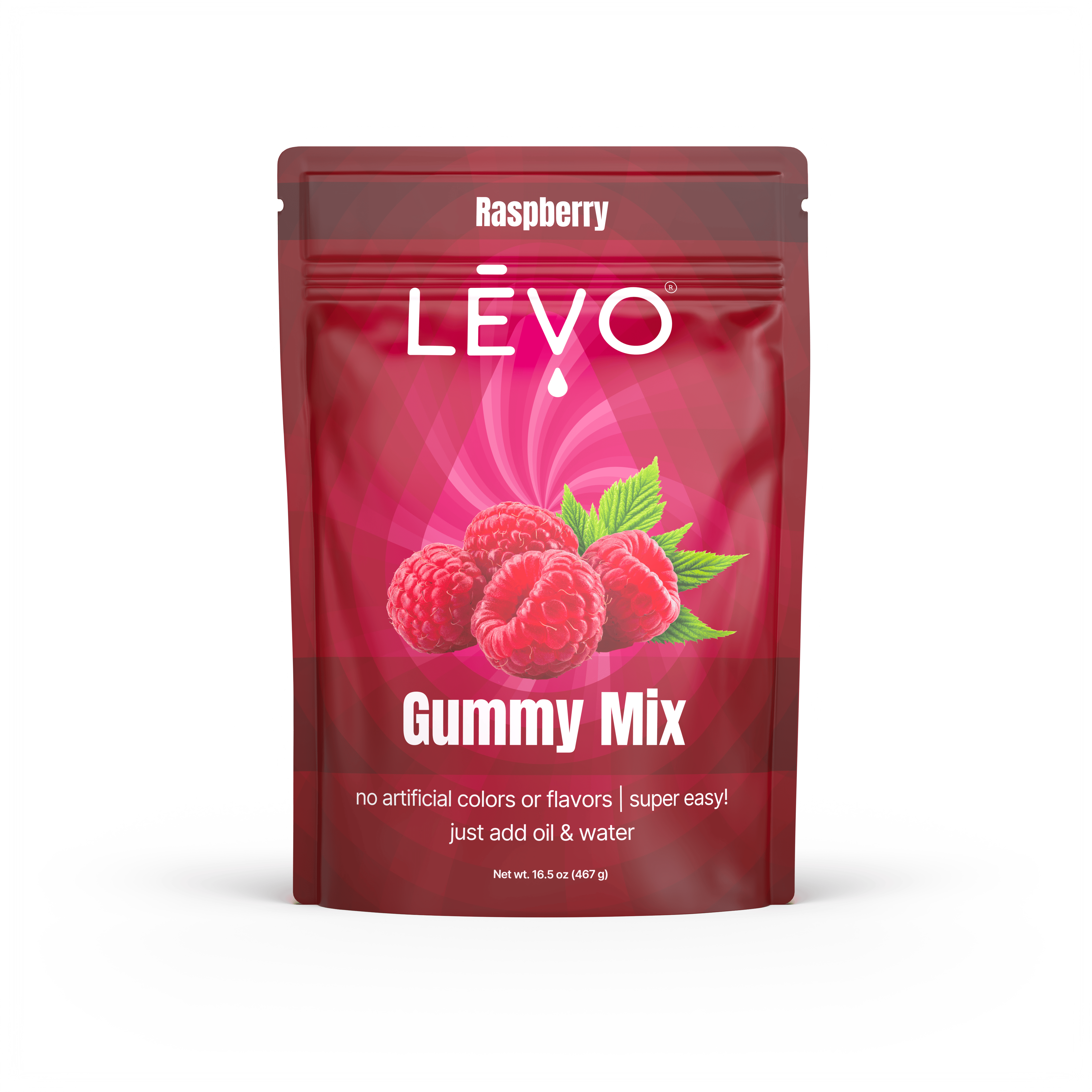 Gummy Mix - Raspberry (Bulk Mix)