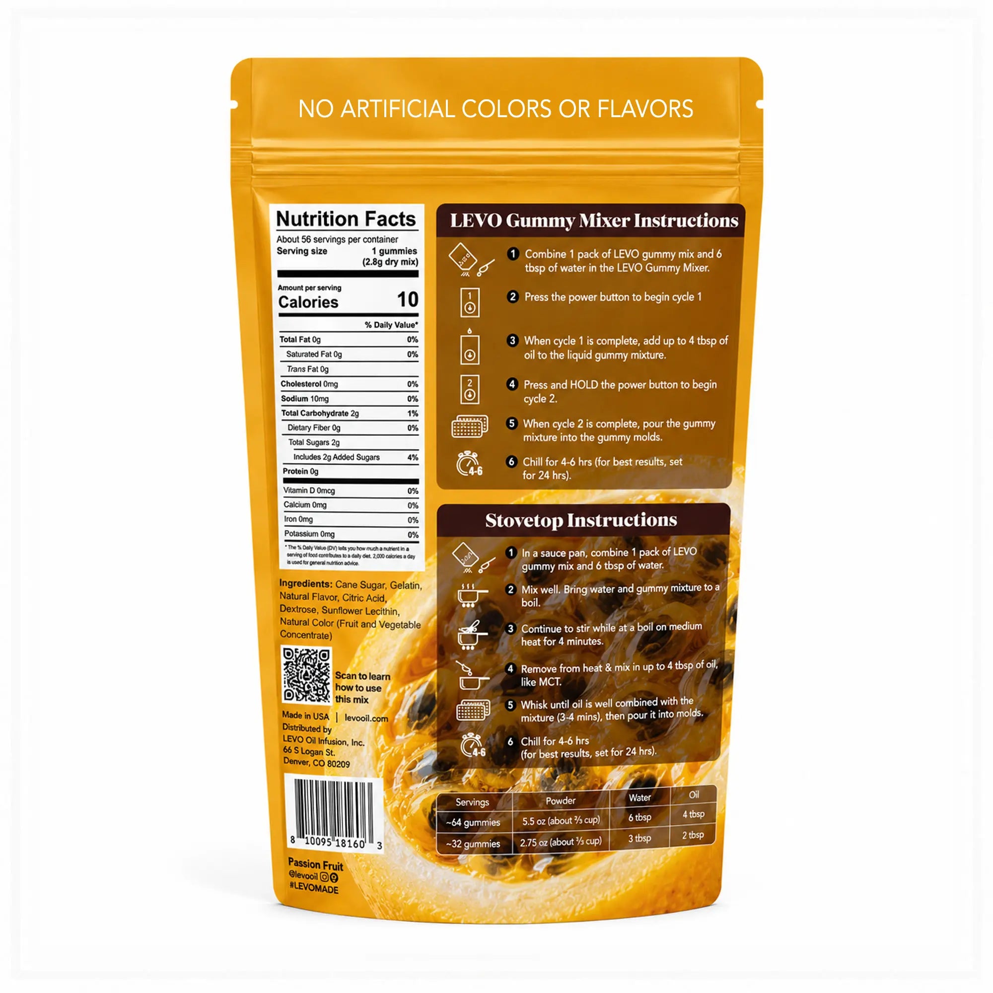 Gummy Mix - Passion Fruit (5.5 oz)