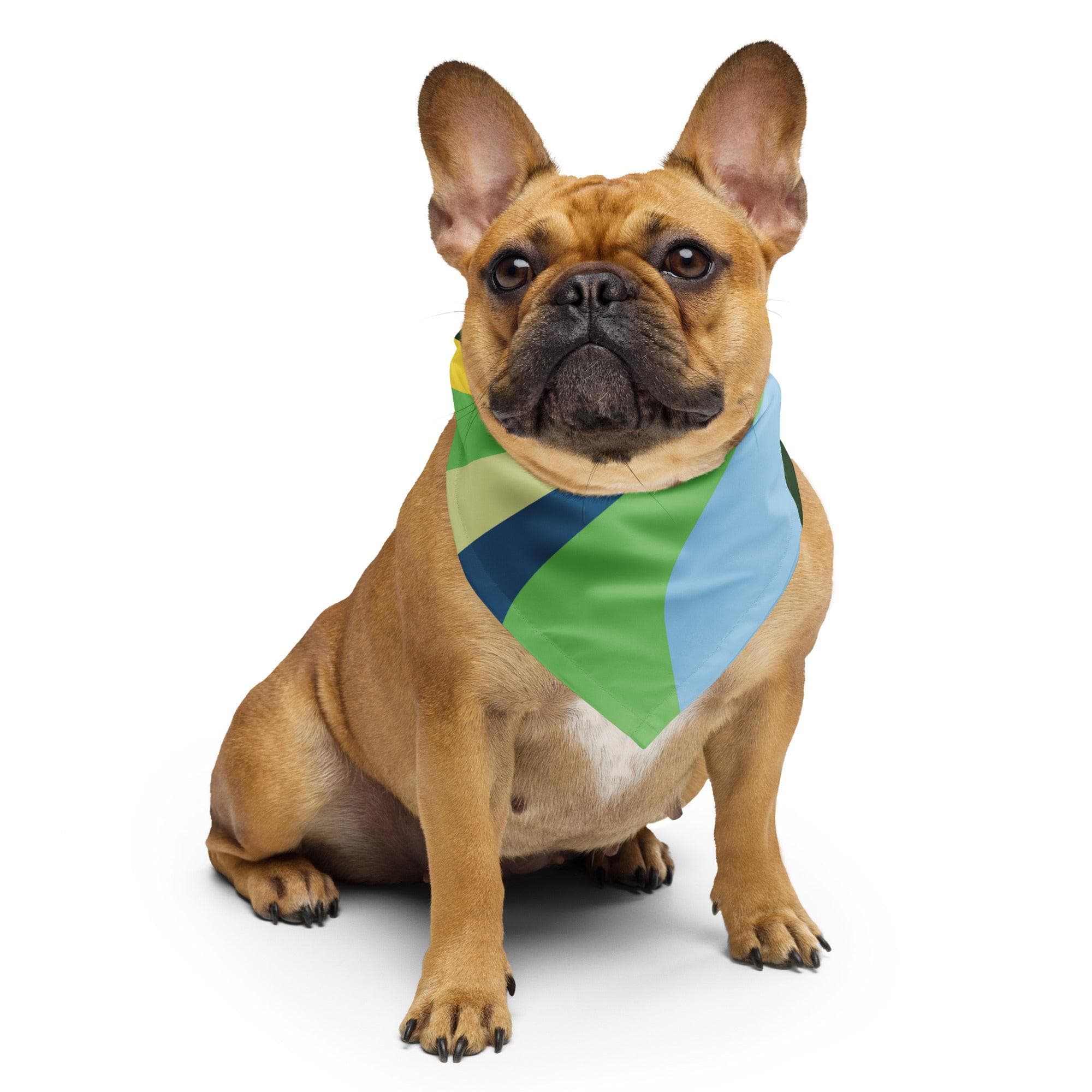 LĒVO Swirl Bandana - Green