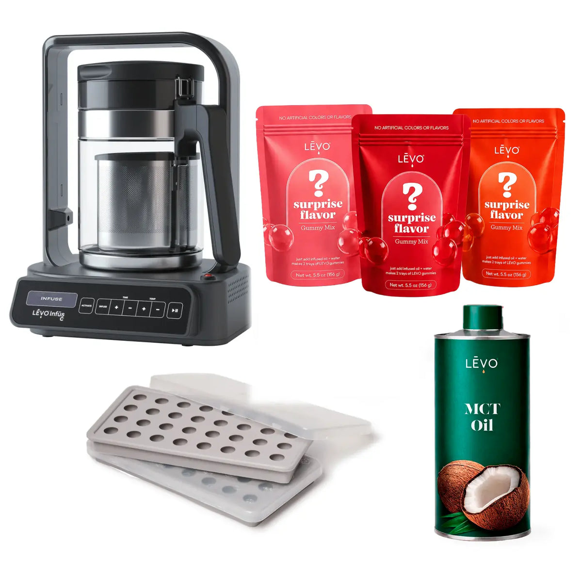 Gummy Edibles Making Kit with LĒVO C
