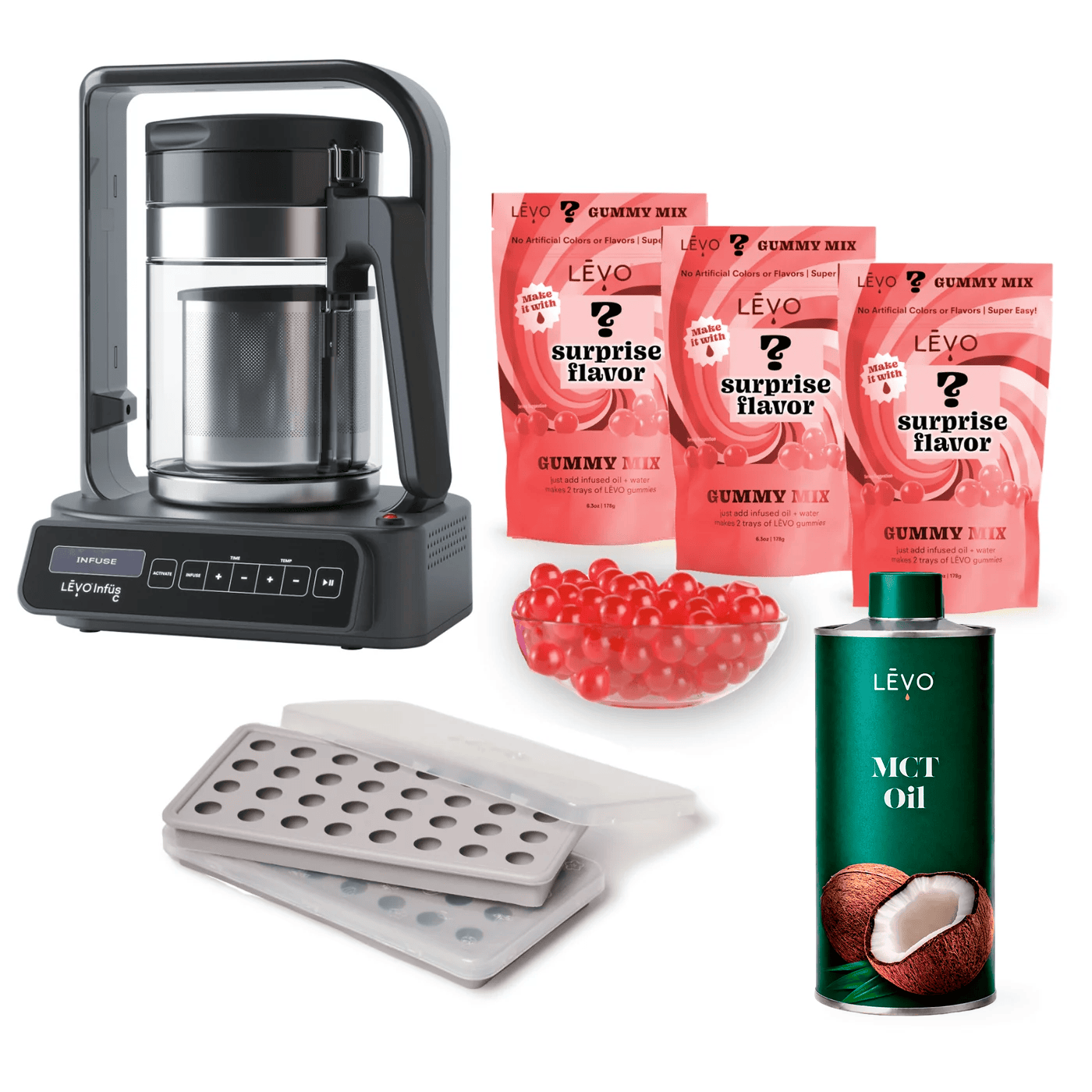 Gummy Edibles Making Kit with LĒVO C