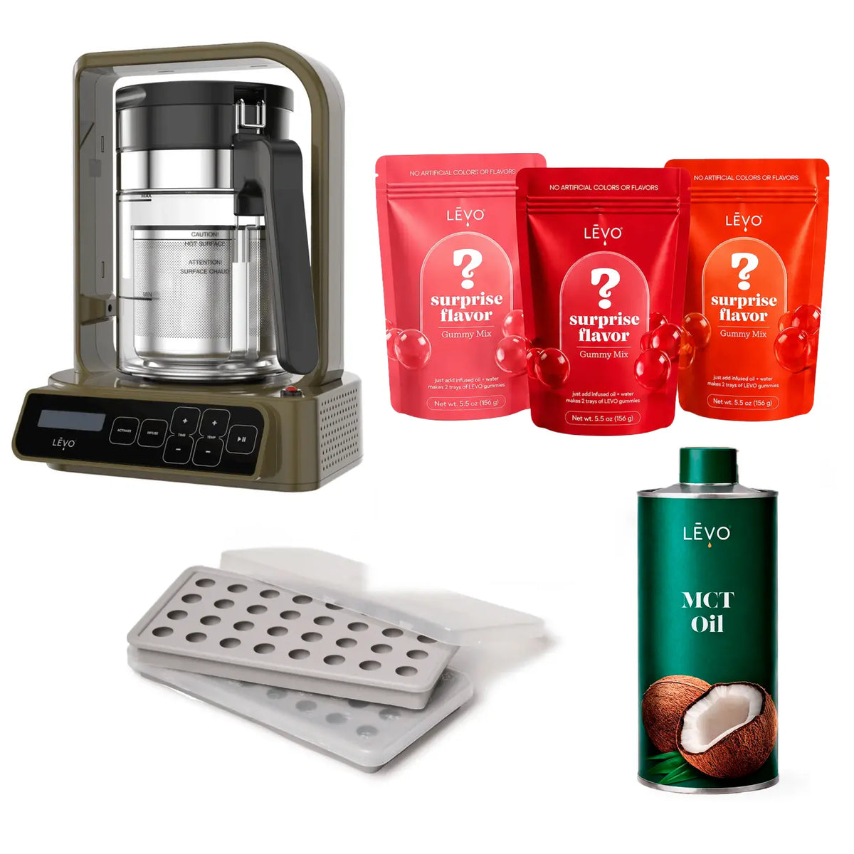 Gummy Edibles Making Kit with LĒVO C