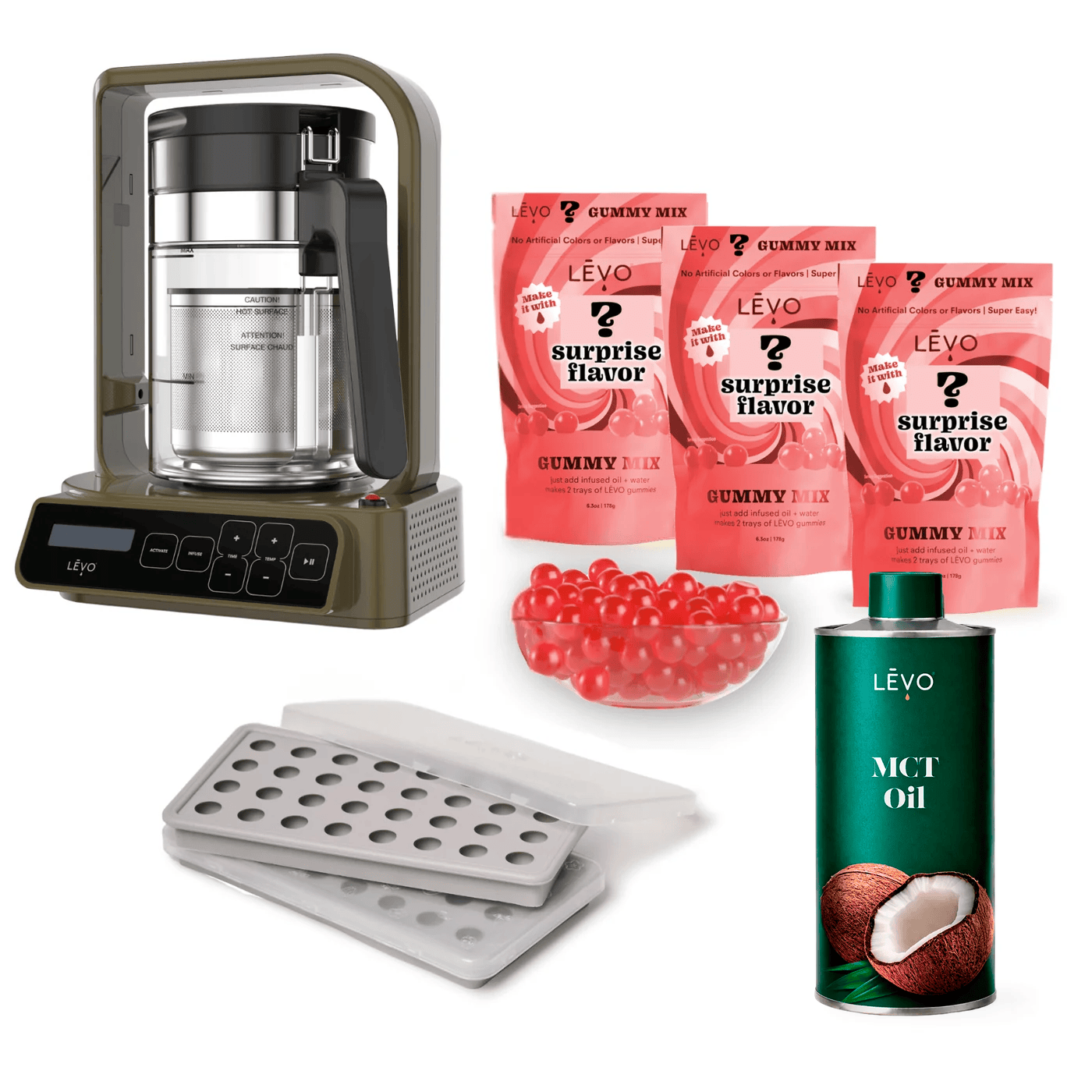 Gummy Edibles Making Kit with LĒVO C