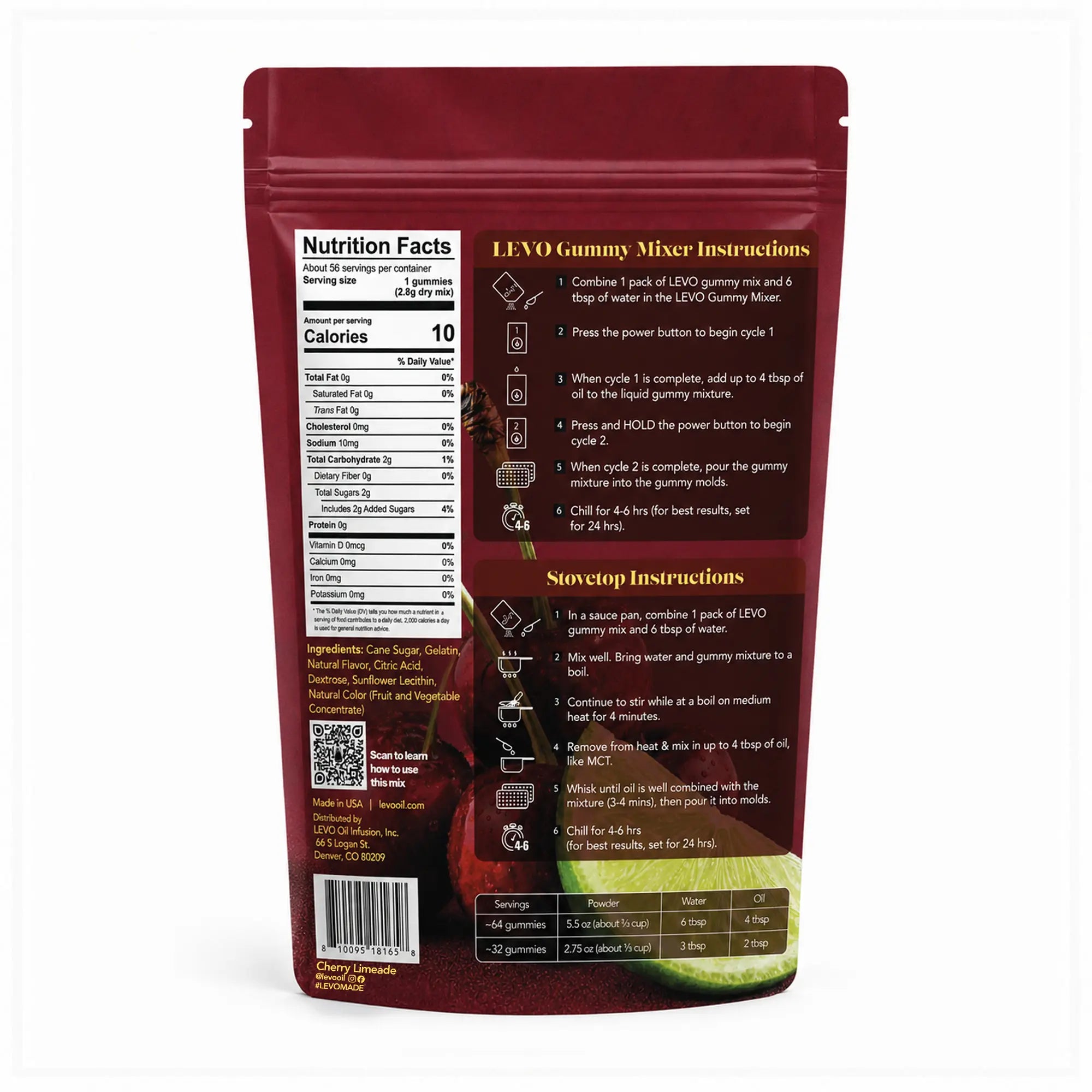 Gummy Mix - Limited Edition Cherry Limeade (5.5 oz)