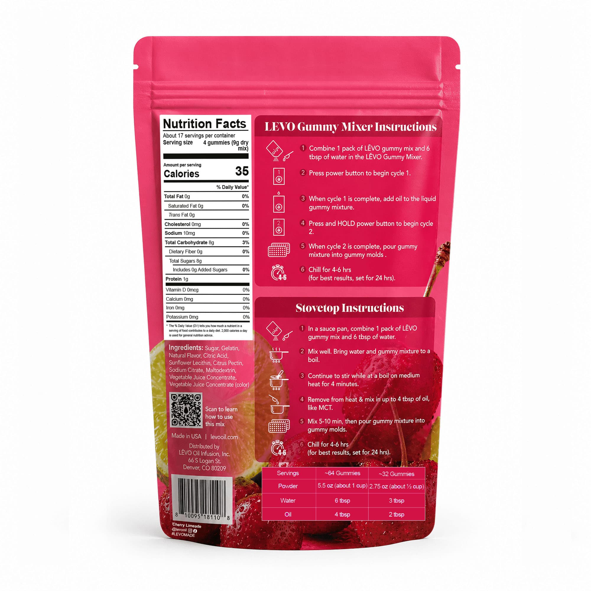 Gummy Mix - Limited Edition Cherry Limeade (5.5 oz)