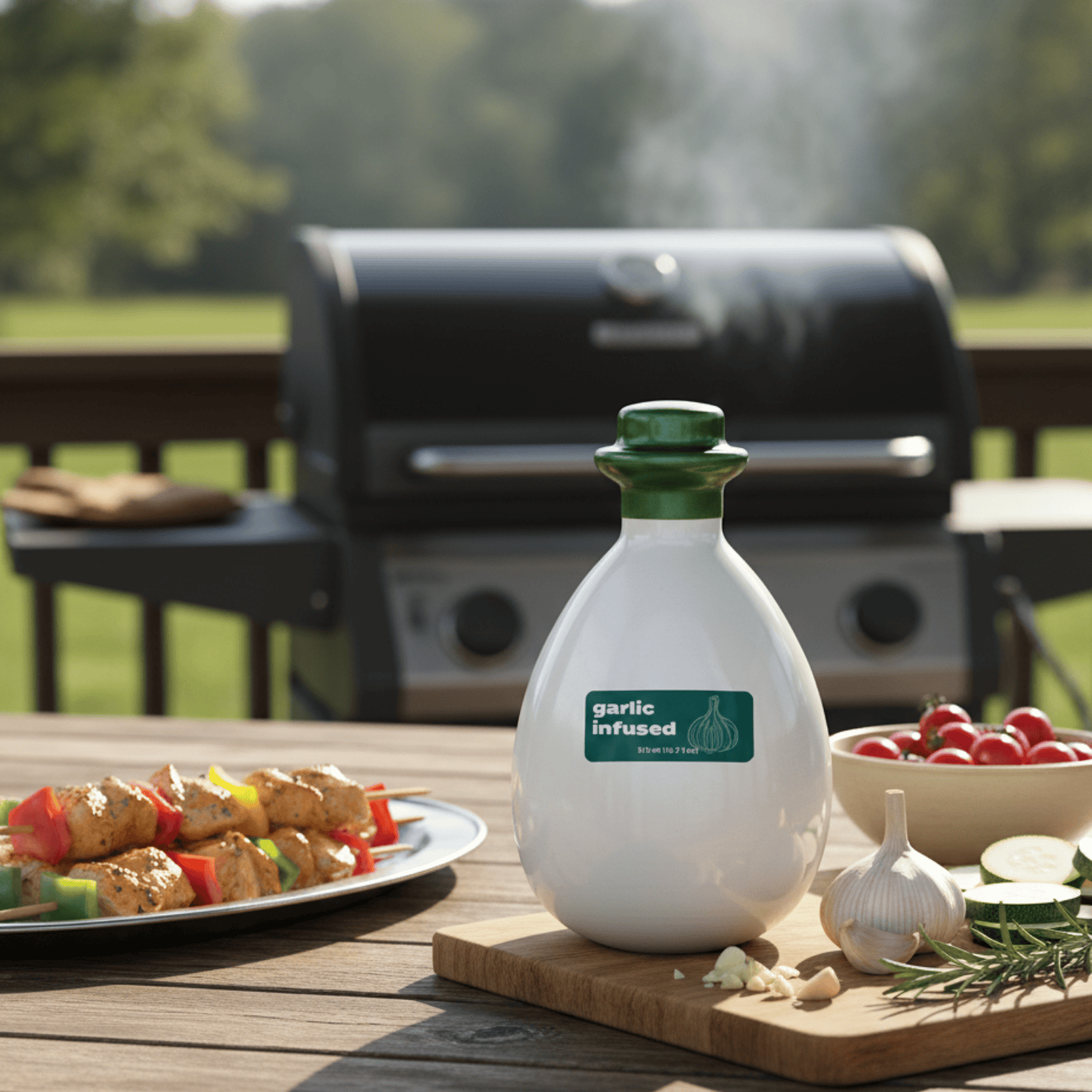 Garlic Infused Extra Virgin Olive Oil