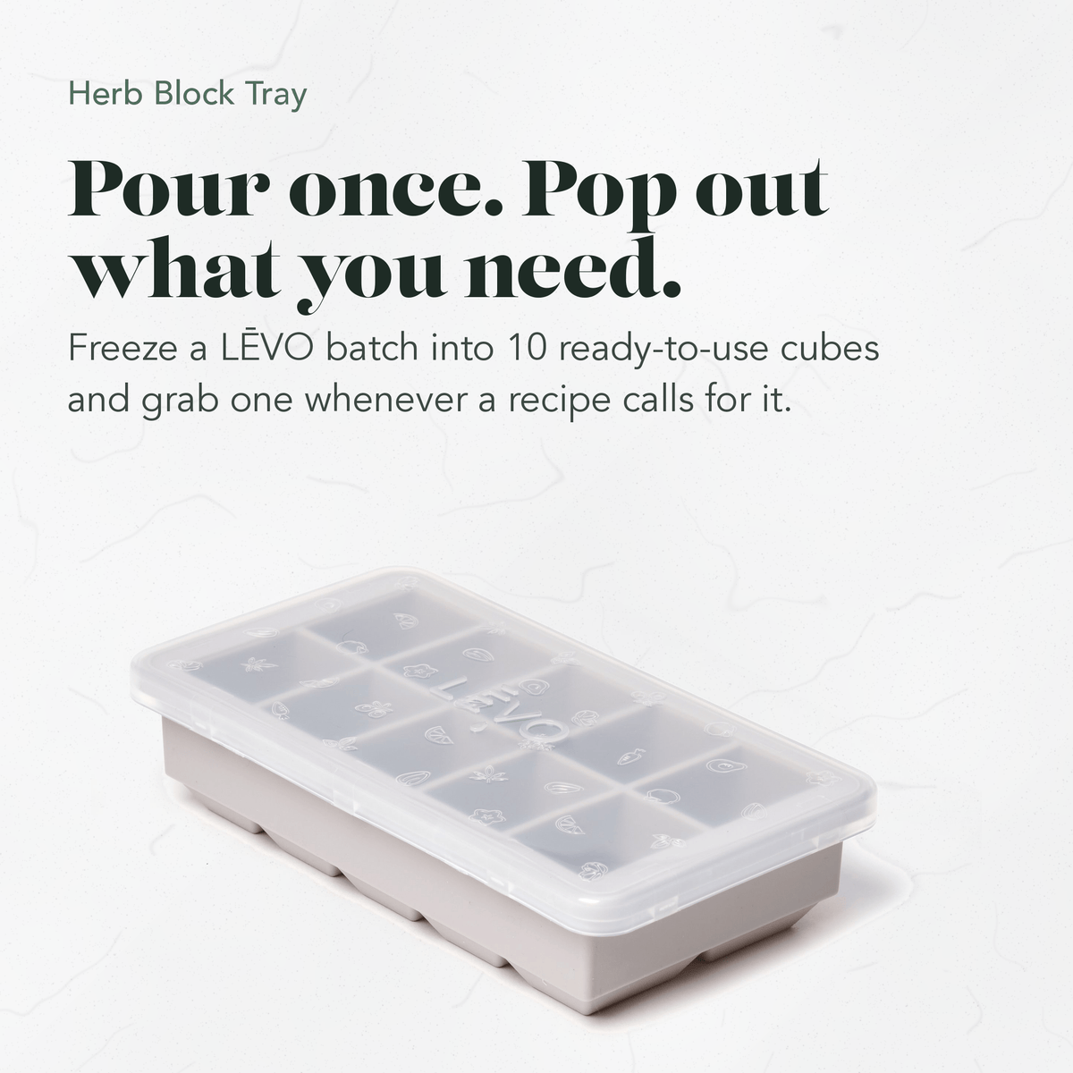 Herb Block Tray