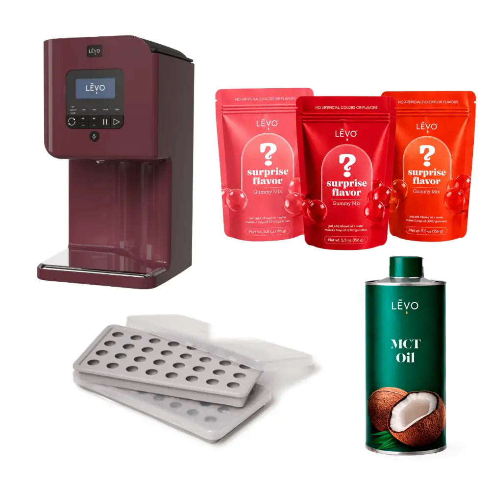 Gummy Edibles Making Kit with LĒVO II+