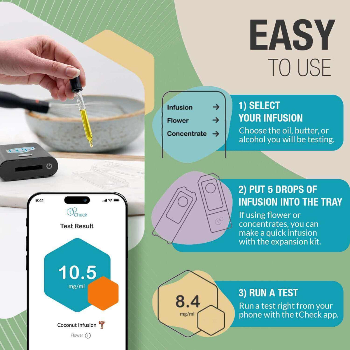 Easy to Use THC Potency Tester | tCheck