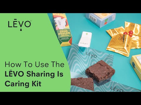 Learn how to use the Sharing Is Caring Kit, which comes with a mini portable heat sealer and 100 wrappers for packaging your edible treats. 