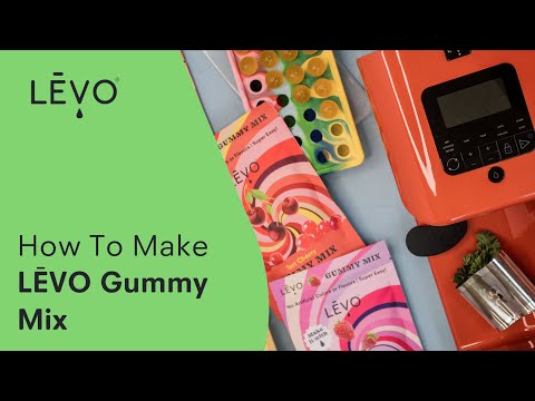 LEVO Gummy Mix Instructions