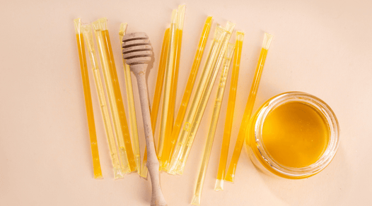 DIY Infused Flavored Honey Sticks