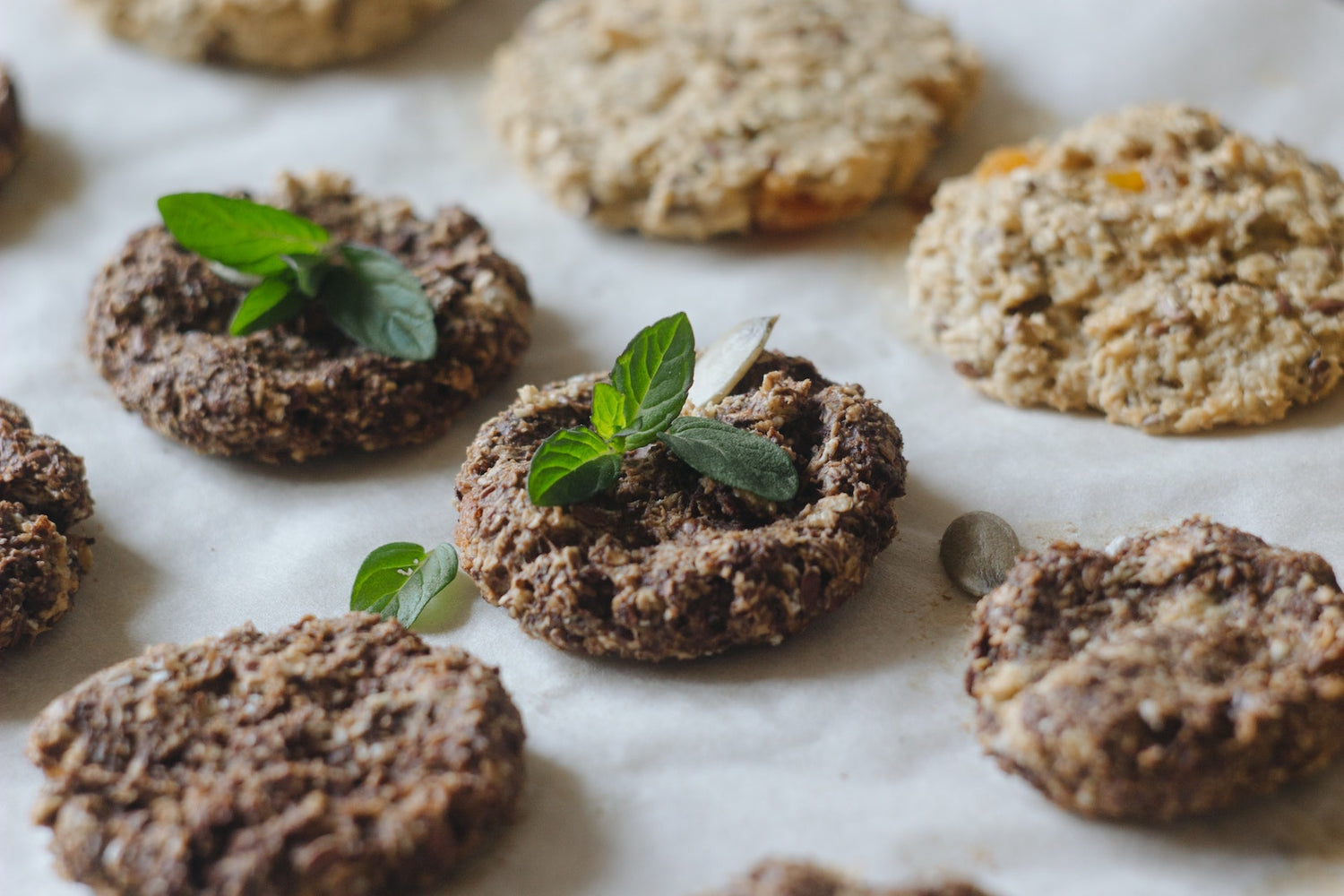 Image of oatmeal cookie edibles by LĒVO.