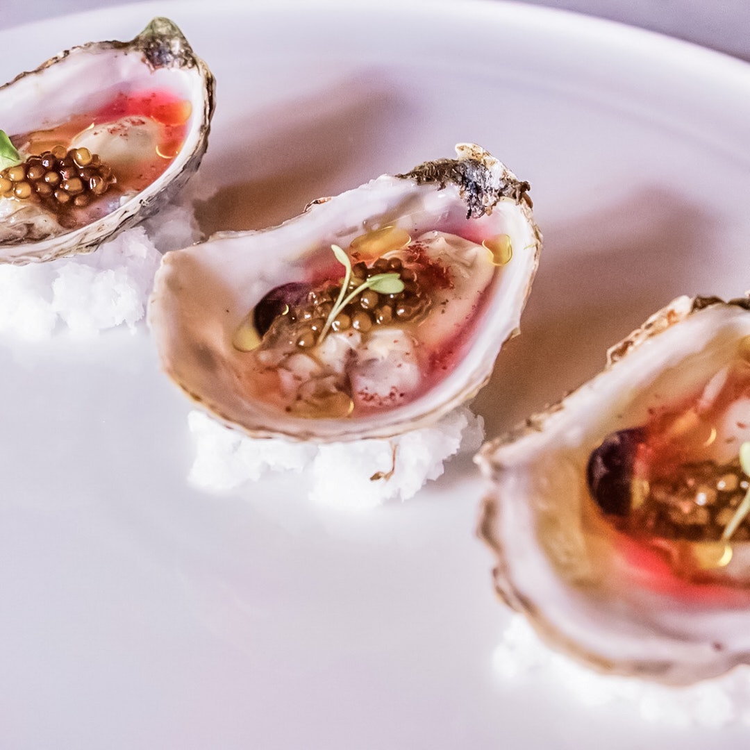 Image of infused oysters by LĒVO.