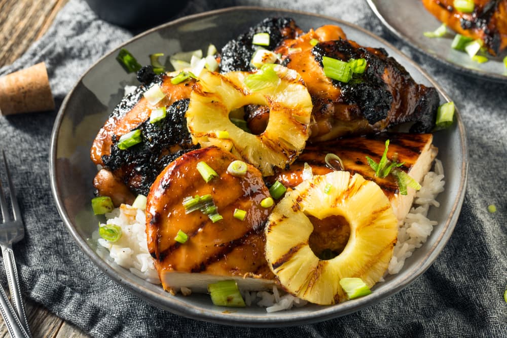 Infused Teriyaki Pineapple Chicken Bowl 