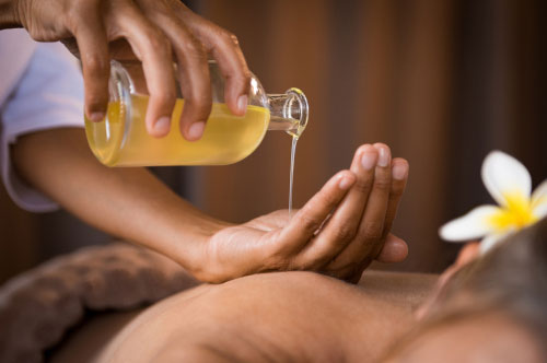 DIY grapeseed massage oil