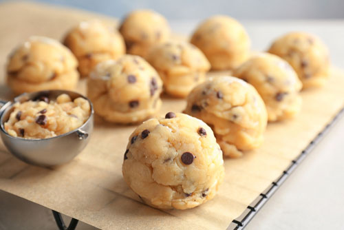 Homemade Cookie Dough Bites