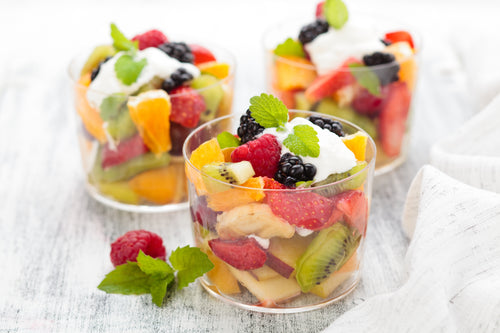 Infused Fruit Salad with Honey Drizzle