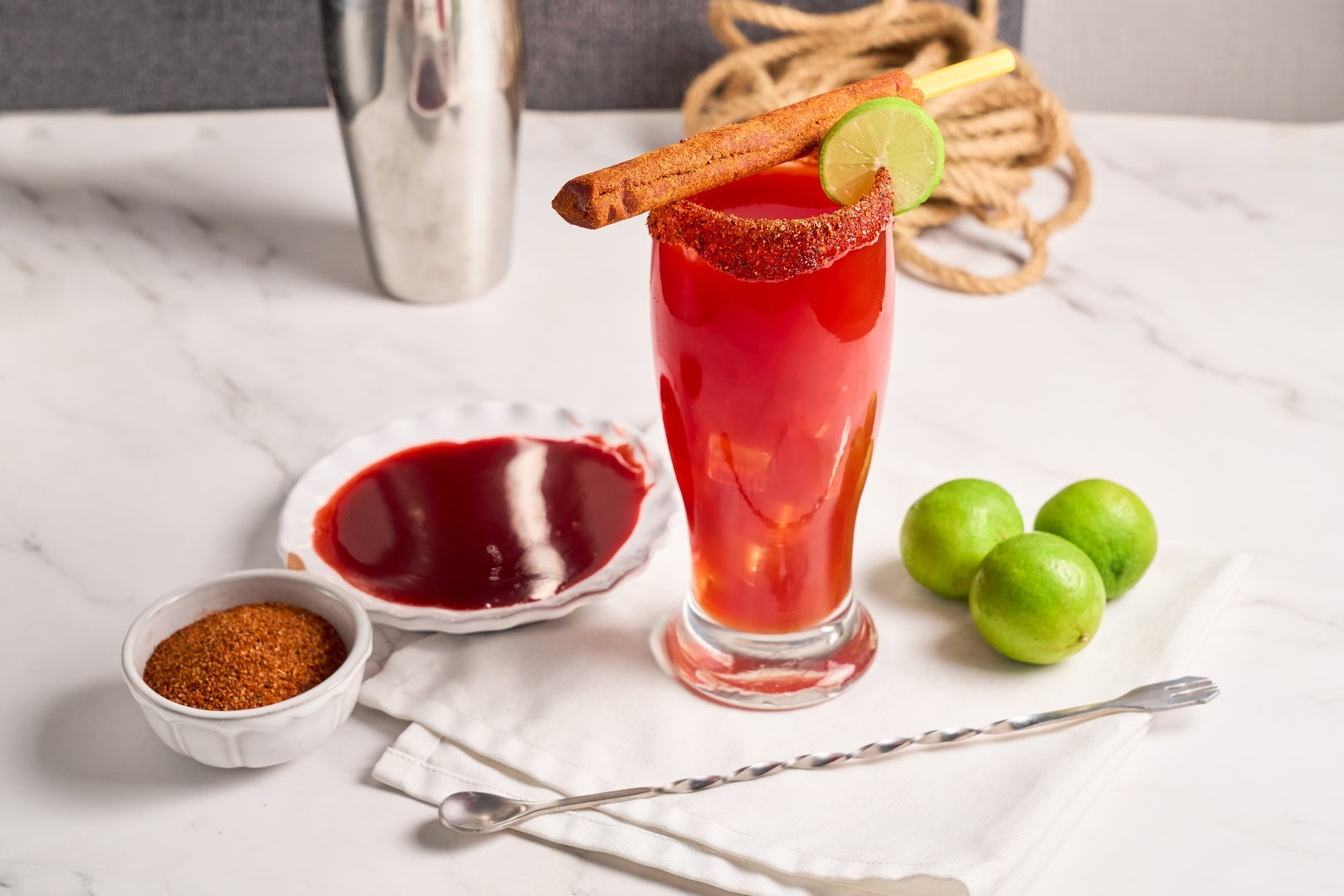 Infused Spicy Caesar Cocktail Rimmer