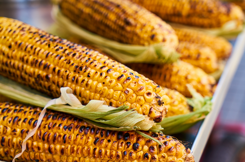 Grilled Corn with LĒVO Infused Butter
