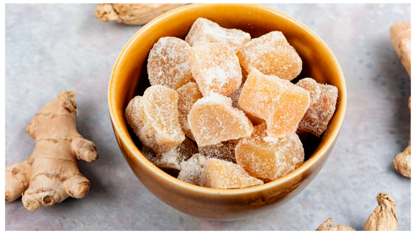 Infused Ginger Chews Candies