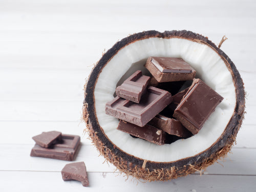 chocolate edibles with coconut oil