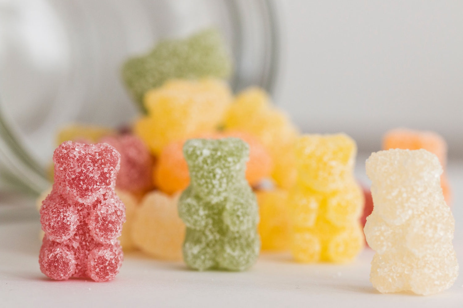 Image of homemade gummies, made with the LĒVO II device.