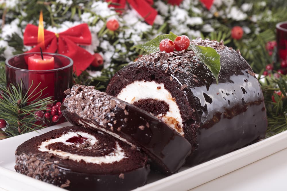 How to Make a Yule Log Cake