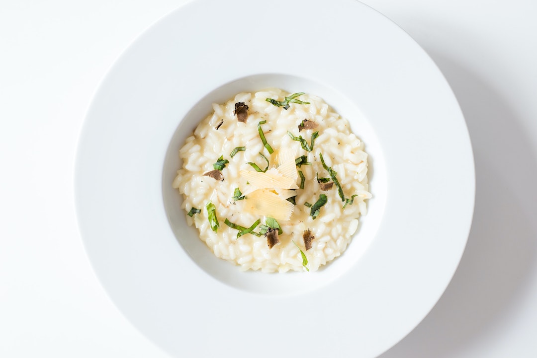 Infused DIY Risotto for Beginners made using the LEVO