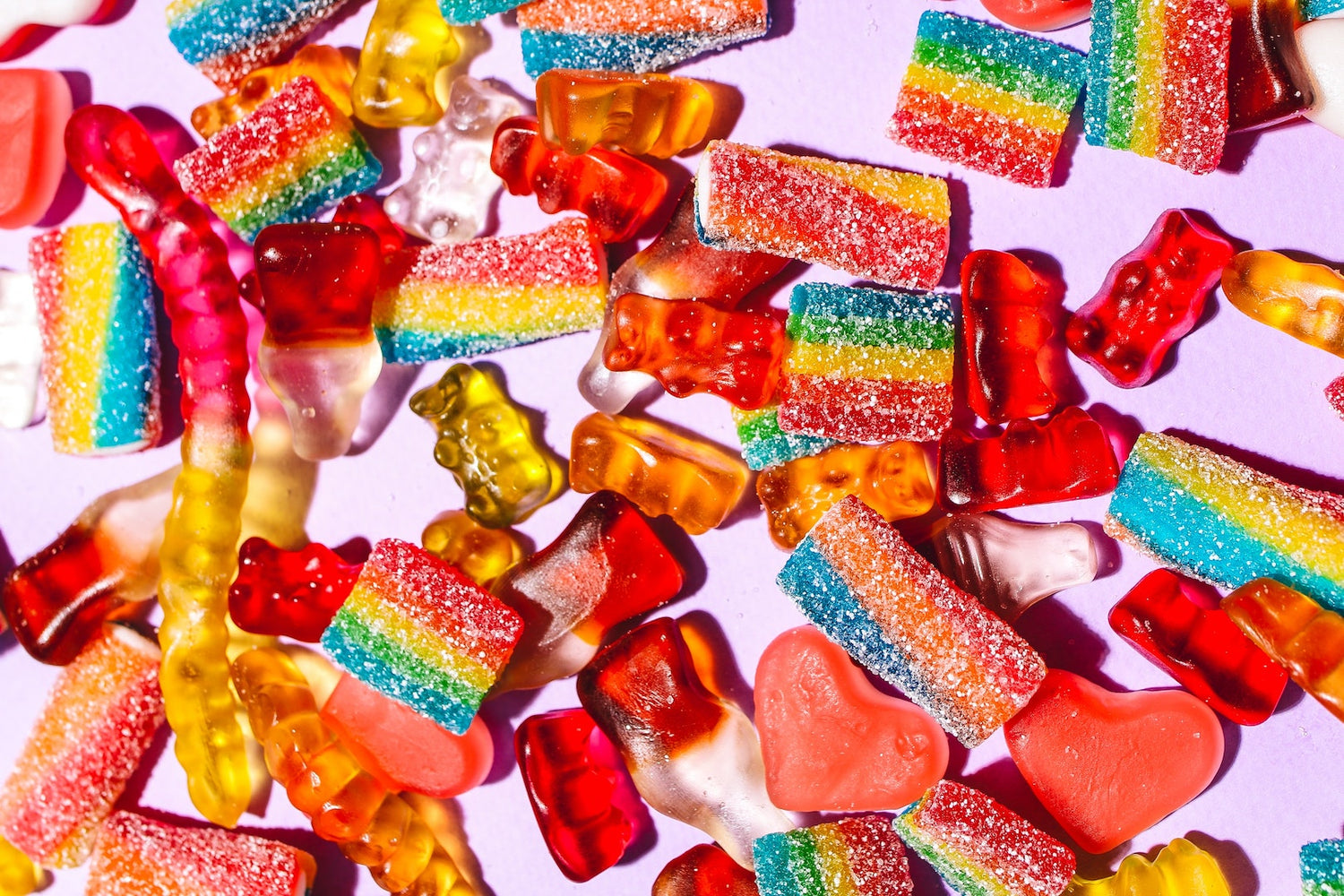 Image of lemon gummies made by LĒVO.