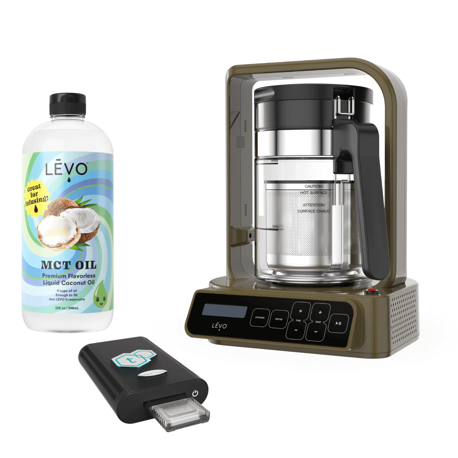 LĒVO C x tCheck 3 Potency Tester Bundle
