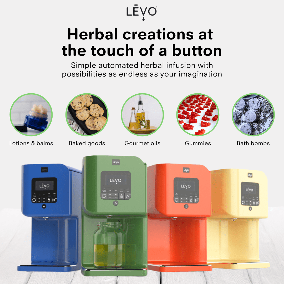 LEVO Calculator Herb & Oil Temperature & Time Settings LEVO Oil