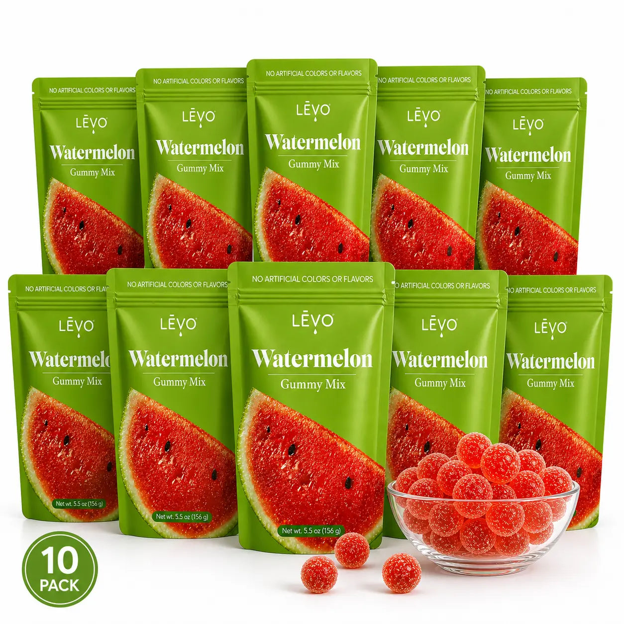 Gummy Mix Pack - 10 Delicious Flavors for Infusing - LEVO Oil