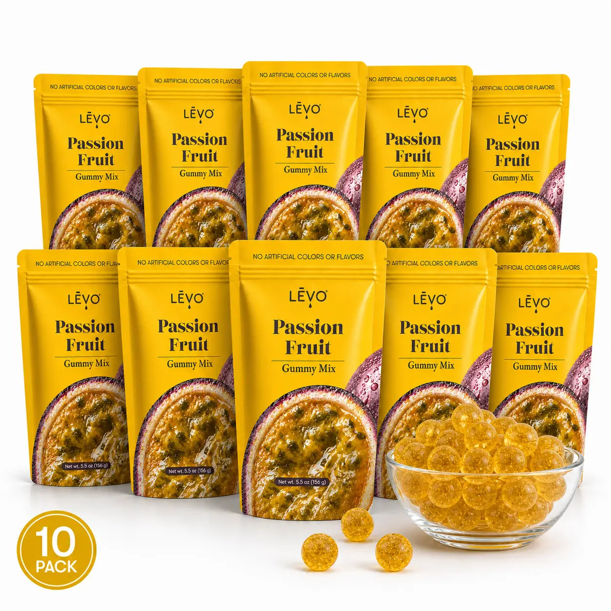 Gummy Mix Pack - 10 Delicious Flavors for Infusing - LEVO Oil