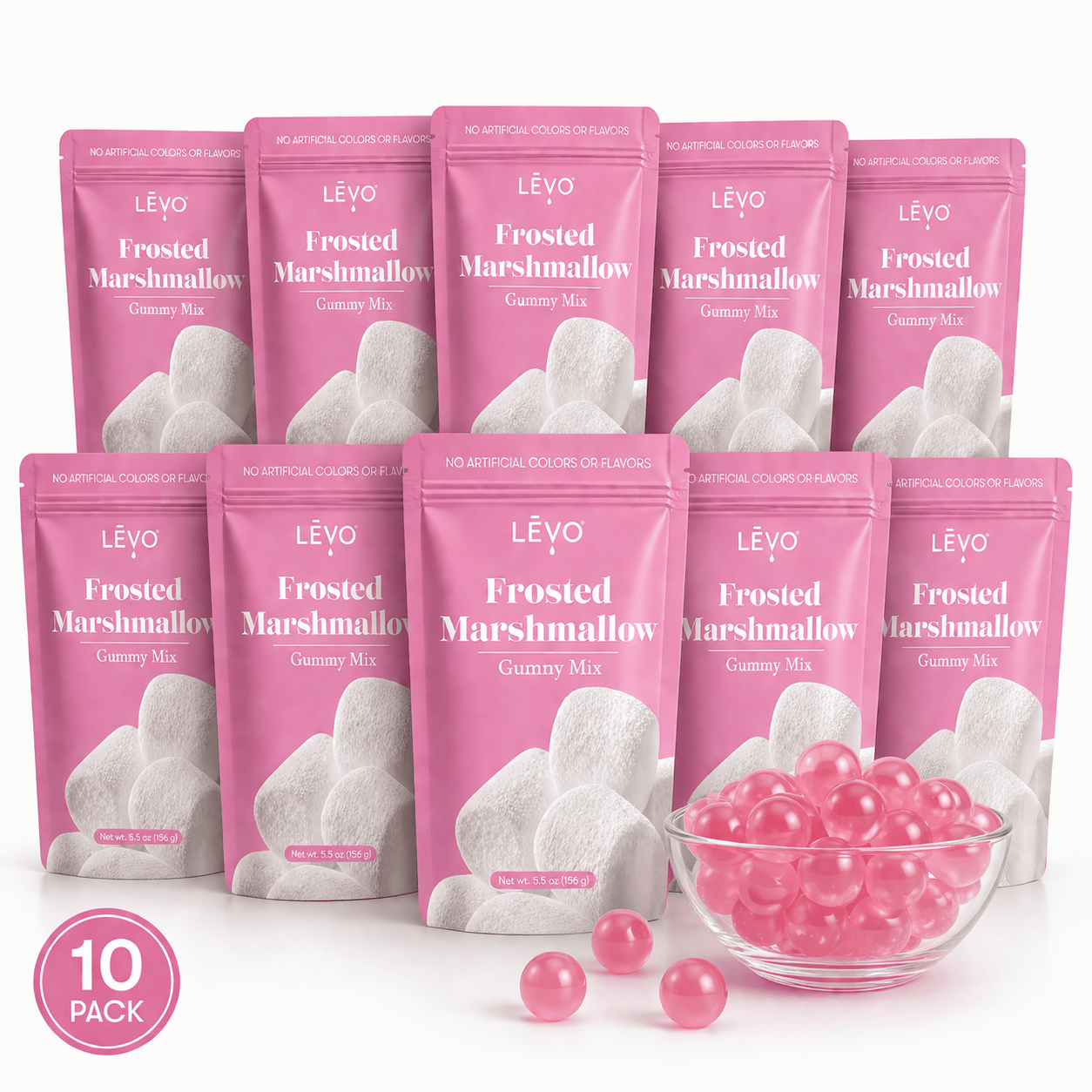 Gummy Mix Pack - 10 Delicious Flavors for Infusing - LEVO Oil