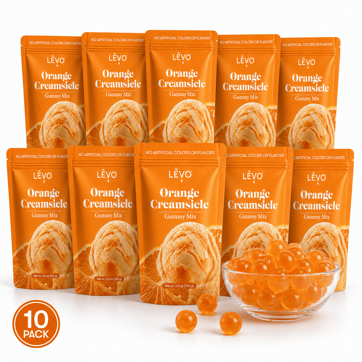 Gummy Mix Pack - 10 Delicious Flavors for Infusing - LEVO Oil