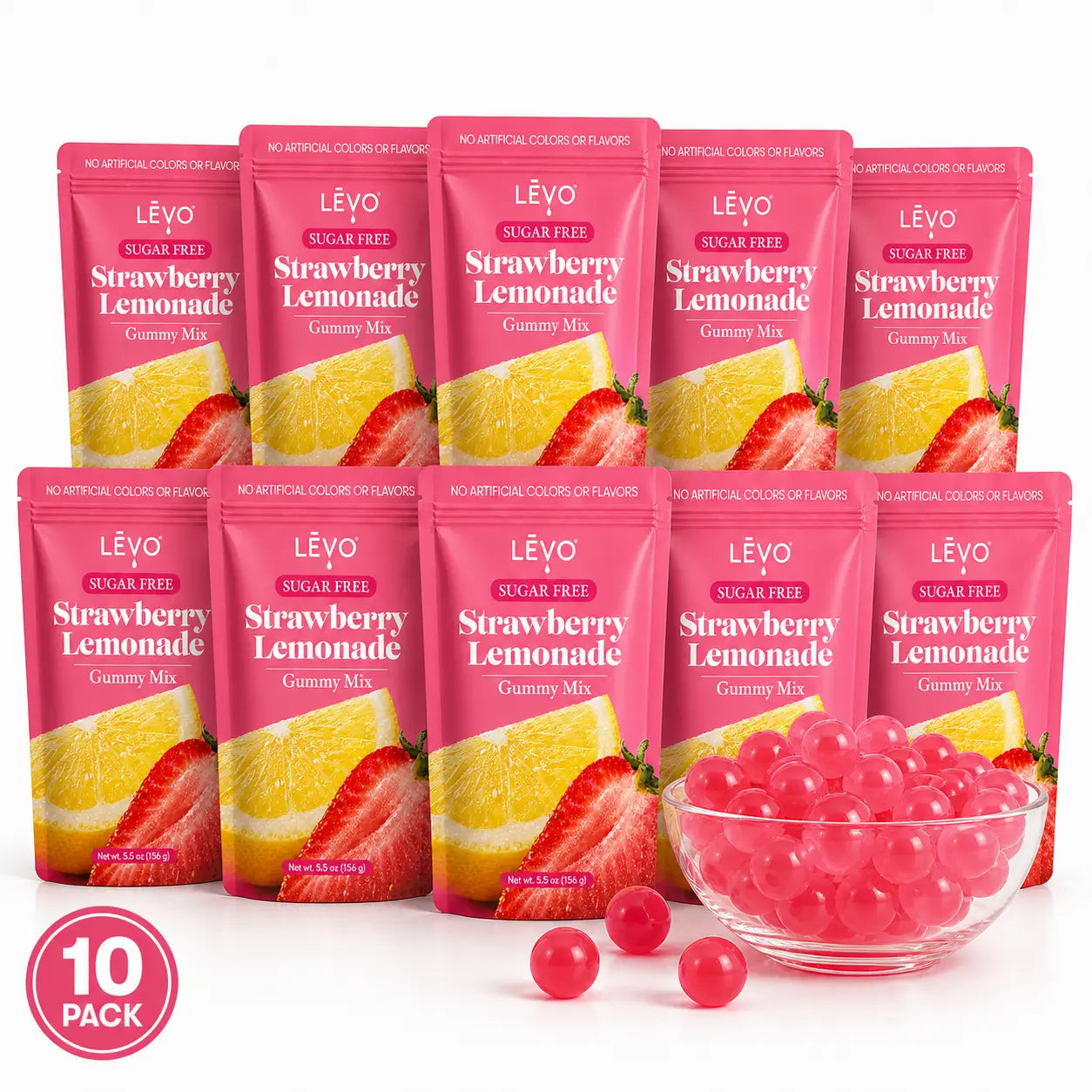 Gummy Mix Pack - 10 Delicious Flavors for Infusing - LEVO Oil
