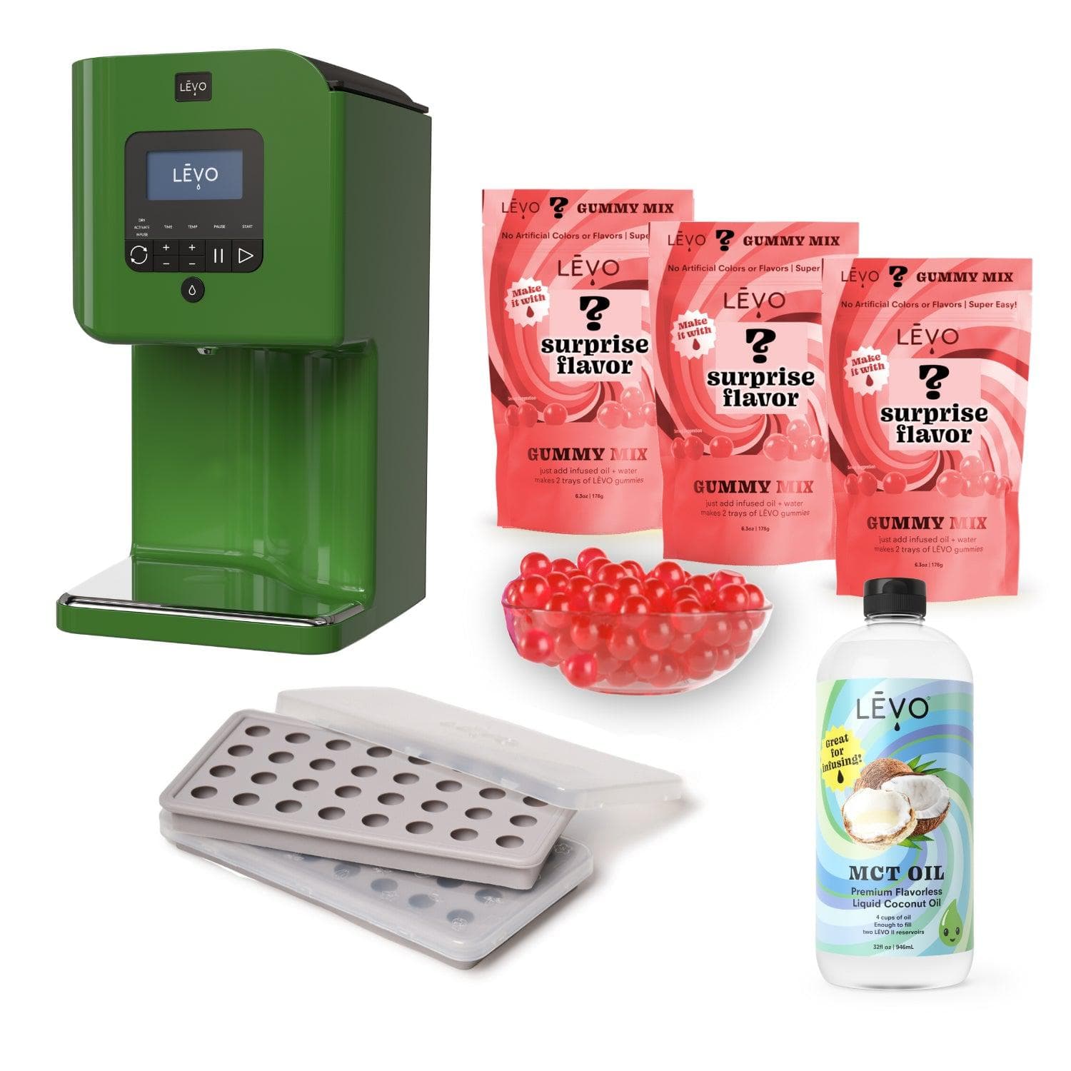 Gummy Edibles Making Kit with LĒVO II / LĒVO II+