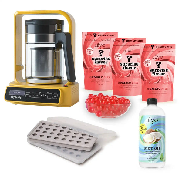 Gummy Edibles Making Kit with LĒVO C